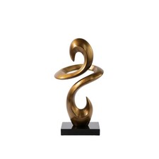 Abstrakte Skulptur Geometrisch Skulptur mit Sockel Elegant f&uuml;r Hotel-Lobby