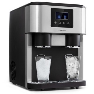 Klarstein IceAge 3-in-1 Ice Maker Crushed Ice Water Dispenser 15kg/24h 1.8L