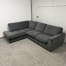 DFS Orka Grey Corner Sofa - Delivery Available