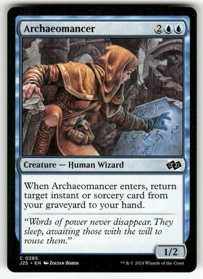 ARCHAEOMANCER #285 MTG FOUNDATIONS JUMPSTART
