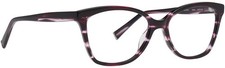 Trina Turk TT EARTHA Plum PLM Size 54 Eyeglasses