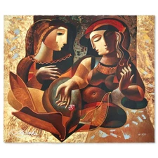 Oleg Zhivetin- Silkscreen "The Gift"