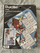 Bucilla 1996 Jeweled Calendar Homecoming