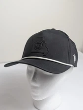 Missouri Golf Hat Snapback In Black By Branded Bill's EUC