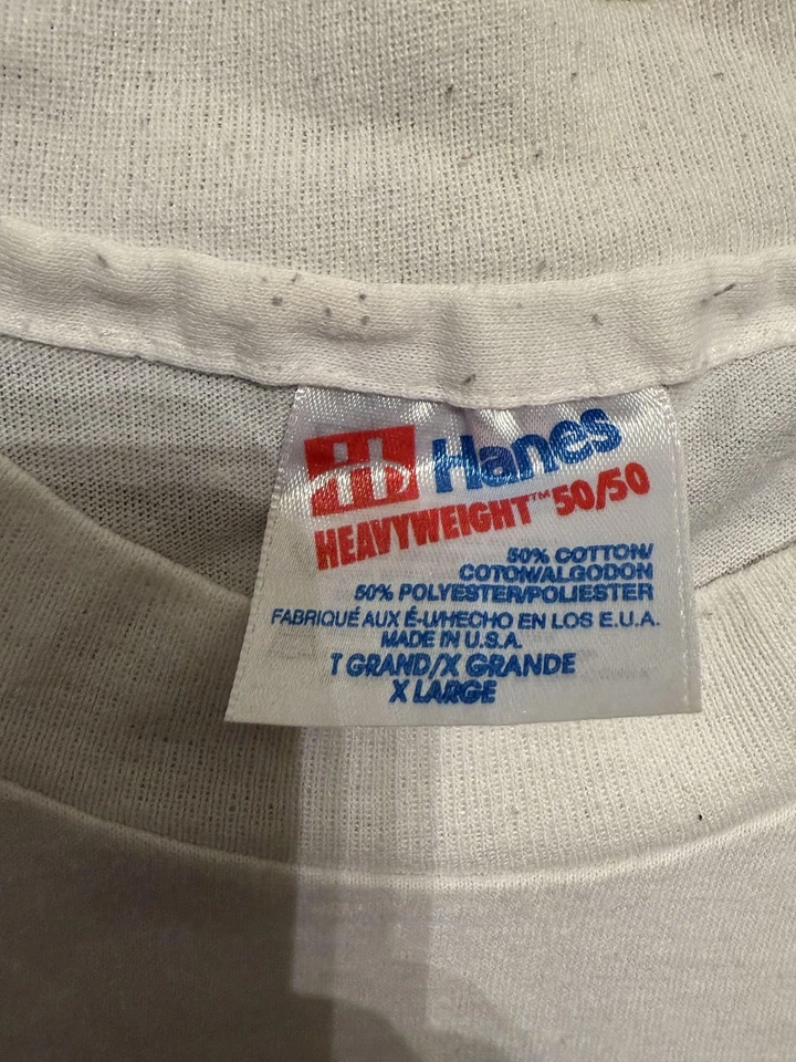 Camisa De Colección Irlandesa Lake George Para Hombres XL Blanca Gráfica Perfecta Divertida Camiseta Años 90 EE. UU. Foto 4 de 4