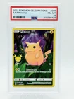 2021 POKEMON CELEBRATIONS #005 FULL ART/PIKACHU PSA 8