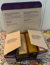 NATURA EKOS ASSORTED SCRUB SOAPS (4) ACAI - ANDIROBA - MARACUJA - CASTANHA 3.5oz