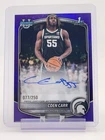 COEN CARR 2025-26 BOWMAN CHROME U 1ST PURPLE REFRACTOR AUTO /250 #CPA-CC Q2045