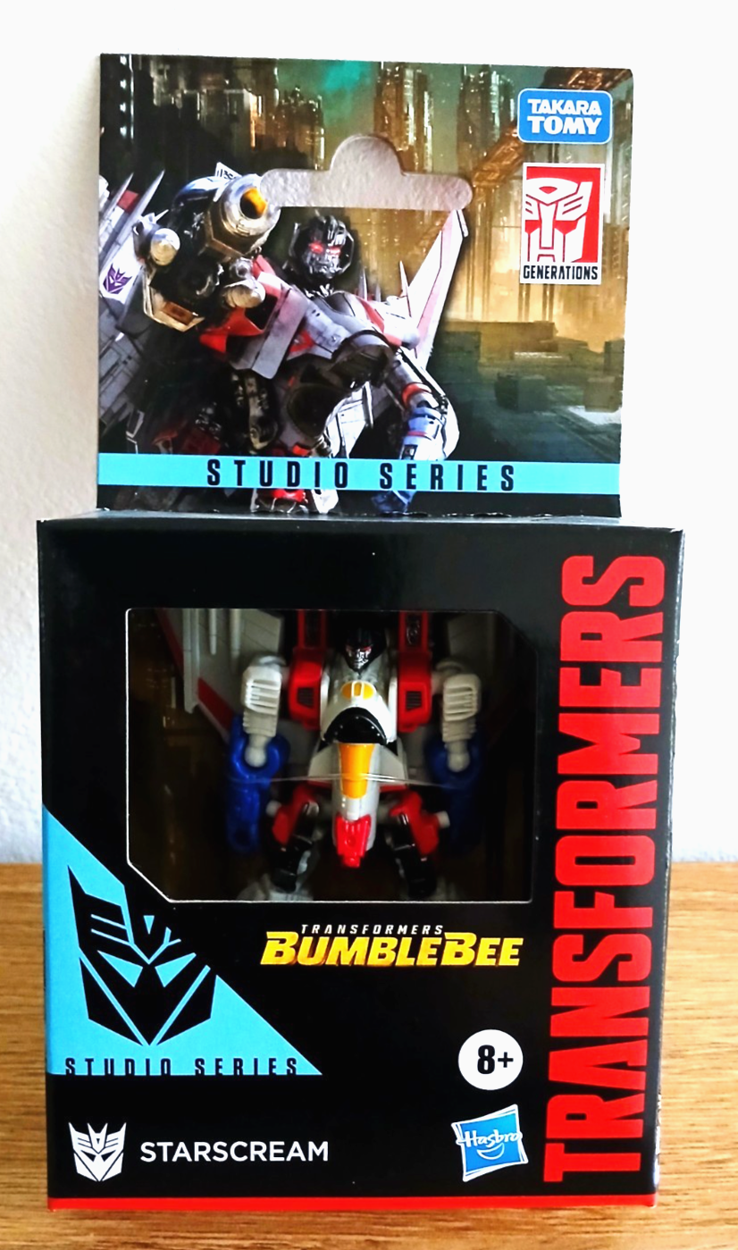Figurine Hasbro Transformers Studio Series Starscream Bumblebee NEUF