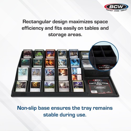 Basic Trading Card Sorting Tray - 1ct | 24-Cell Organizer Display Case | Perf... - Picture 4 of 5