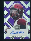 2022 Leaf Metal Draft Purple Prismatic Caleb Williams RC Rookie AUTO 1/25