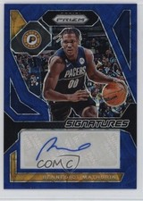 2023-24 Panini Prizm Signatures Choice Blue /49 Bennedict Mathurin Auto 1tn7