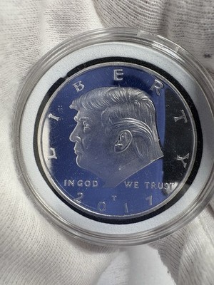 President Trump one ounce silver coins X s two (your buying two)