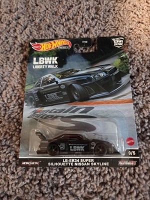 ホットウィール マウンテンドリフターズ LBWK ニッサン スカイラインチェイス ホットウィール マウンテンドリフターズ LBWK ニッサン スカイライン