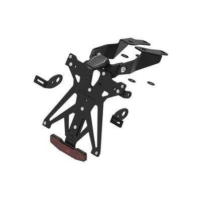 LIGHTECH APPROVED ADJUSTABLE LICENSE PLATE KIT FOR SUZUKI GSX S1000 2021 > 2025