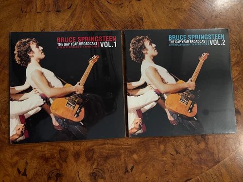 2 BRUCE SPRINGSTEEN Cleveland Broadcast Double Lp's Vol 1 & 2 Sealed New (40)