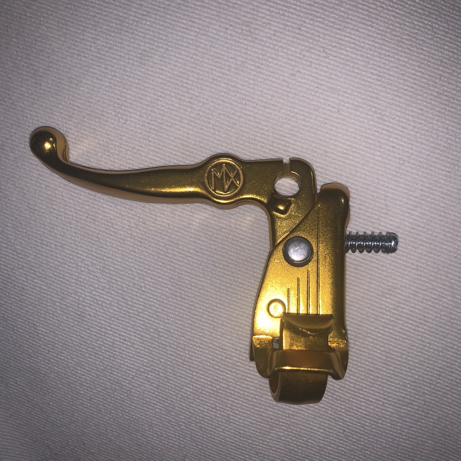 Unbranded Dia-Compe Style Old School BMX bicycle Left Brake Lever Gold NOS.