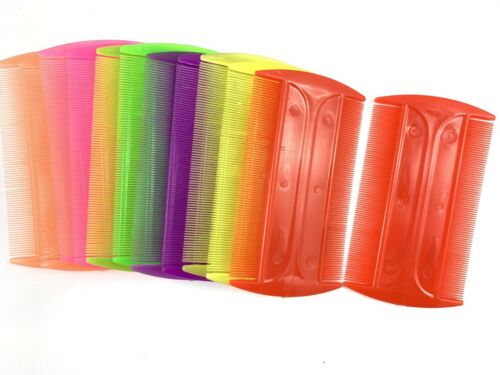 12 Pcs Lice Comb USA Fine Tooth Hair Adult Kids Pocket Flea Nit Tick pet cat dog - Picture 8 of 8