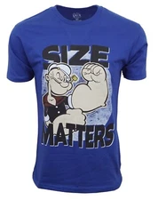 POPEYE SIZE MATTER MENS T SHIRT
