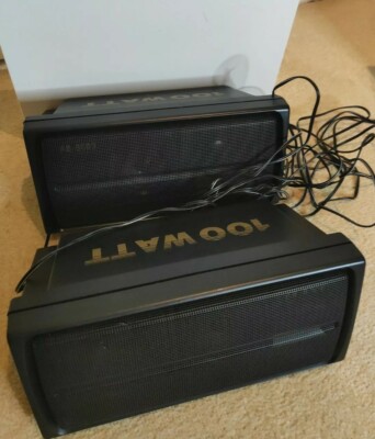 Sound Craft Conrad AB 8000 Boxen 100 Watt Bassreflex 3 way Speaker wie neu Top