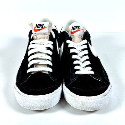 nike blazer low vintage black suede