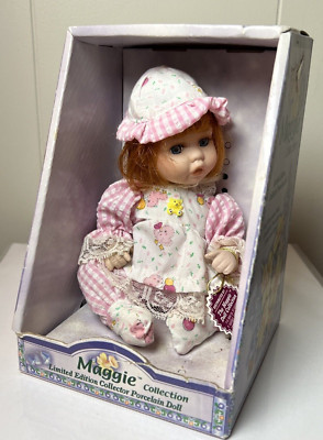 Maggie Doll Collection 1999 Limited Edition Porcelain Doll New With Box RARE
