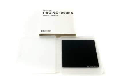 kenko　PRO ND10000 100×100 mm Kenko PRO ND 100000 100x100mm Squar Taking photo of the sun From