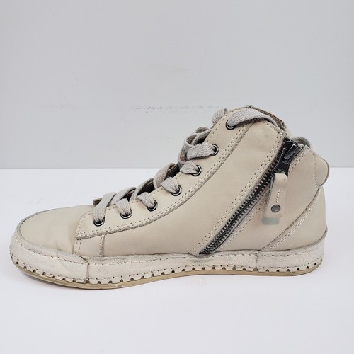 OTBT Womens Round Trip Beige Fashion Sneaker Leather Upper Size 6.5 (18F951) - Picture 9 of 14
