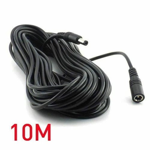 DC 5.5x2.1mm Male to Female Extension Cord CCTV Camera & LED strips Power Cable - Picture 6 of 22