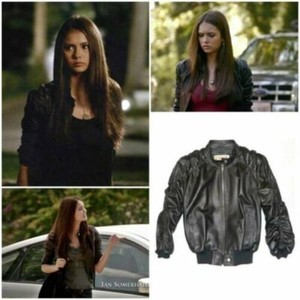 elena gilbert leather jacket