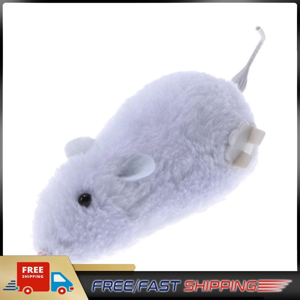 Clockwork mouse toy top