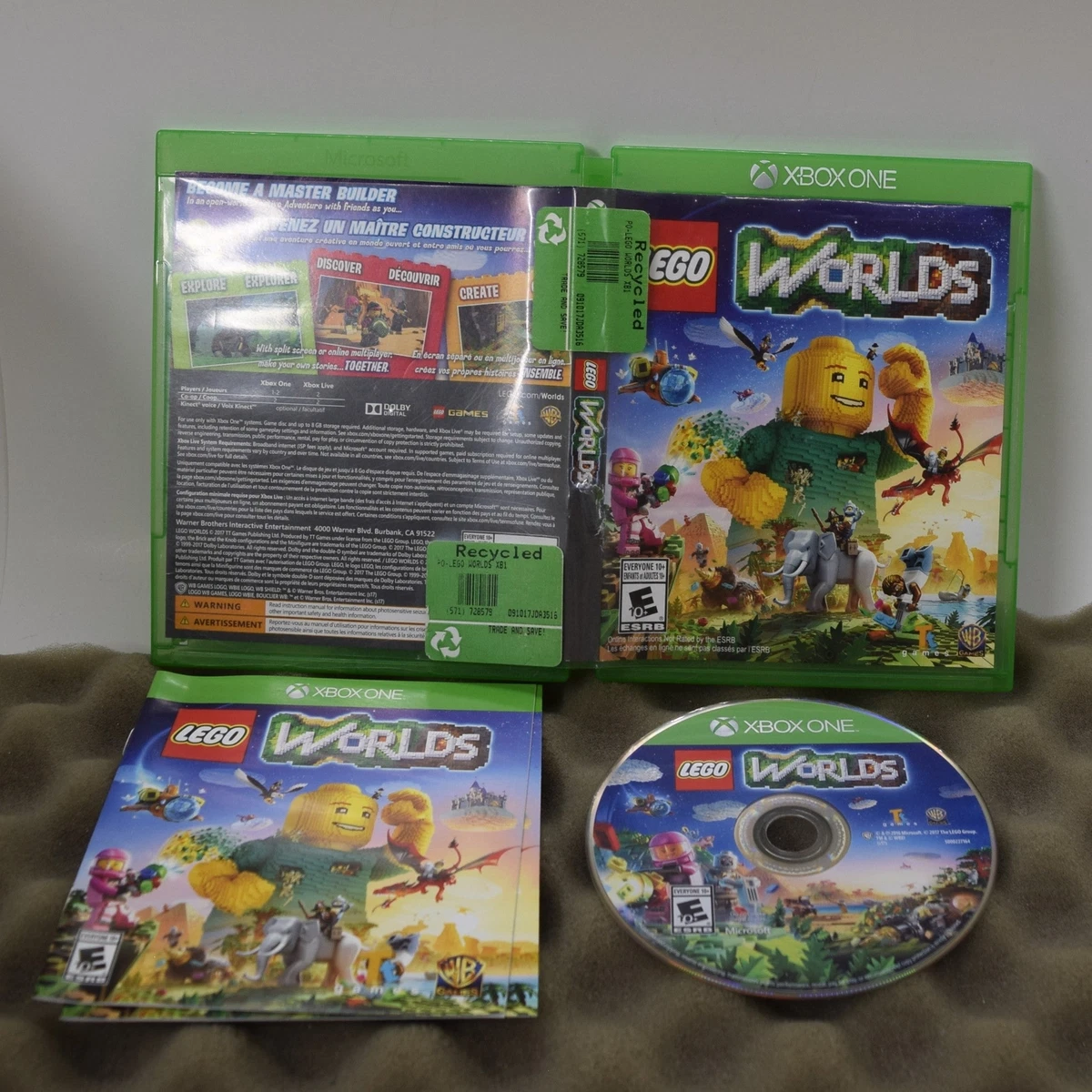LEGO Worlds Xbox One CIB Complete eBay