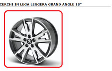 KIT 4 CERCHI RUOTA IN LEGA LEGGERA GRAND ANGLE 18" PEUGEOT 508 RXH 96742725XC
