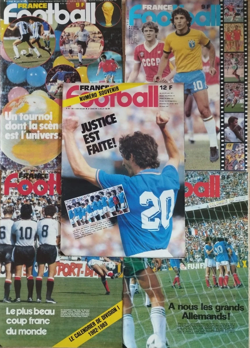 Coupe Du Monde De Football 1982 Espagne - 3 Cartes Spéciales Finale