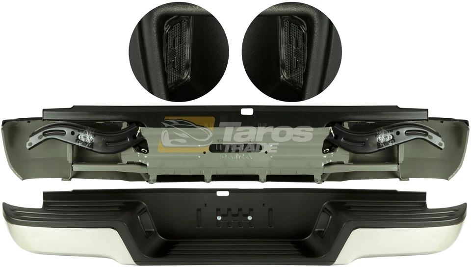 TAROSTRADE Pare-choc Arrière Pour Mazda Pickup 2wd-4wd Bt-50 2013- | Ford Ranger 2013-2019