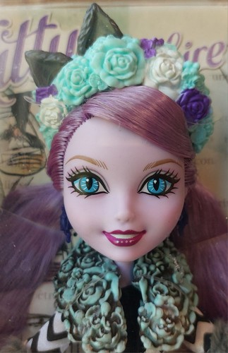 Ever After High Spring Unsprung Doll Kitty Cheshire Mattel 2014 New RARE - Picture 2 of 12