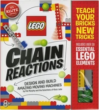 Lego Chain Reactions: Design and Build Amazing Moving Machines - Brand New