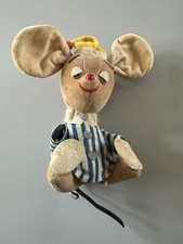 Dakin Dream Pets MOUSE 6.5" Plush Bedtime Pajamas Stuffed Animal Japan Vintage