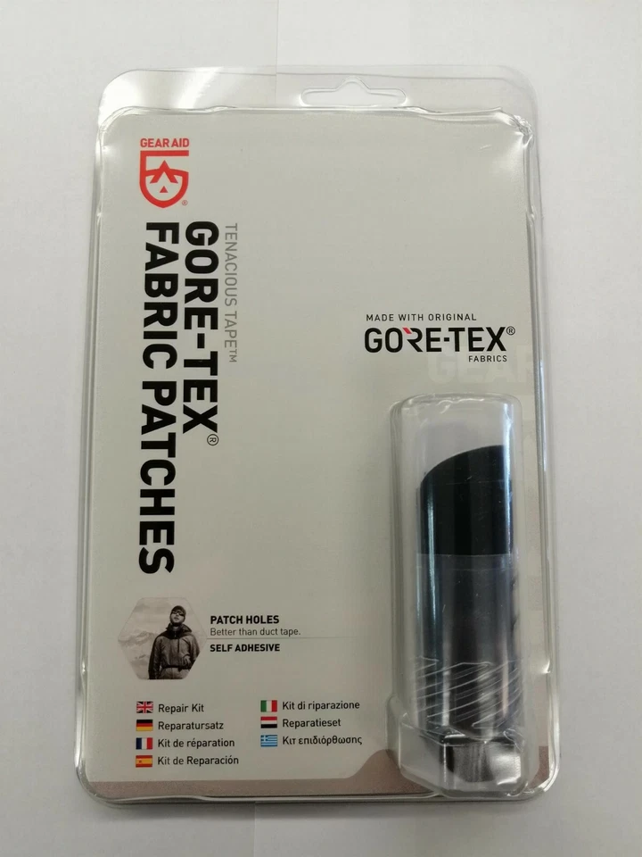 McNett Gore Tex Reparatur Set Repair Kit Gore-Tex Goretex Flicken Selbstklebend