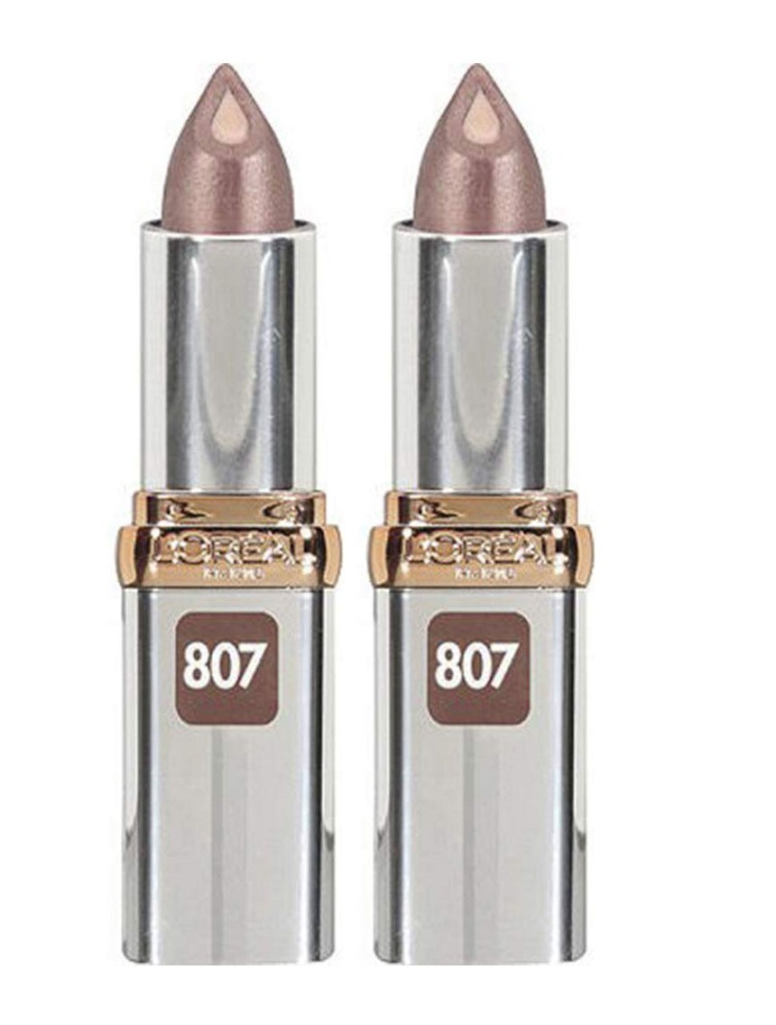 PACK OF 2 -L'oreal Colour Riche Anti-aging Serum Lipstick, 807