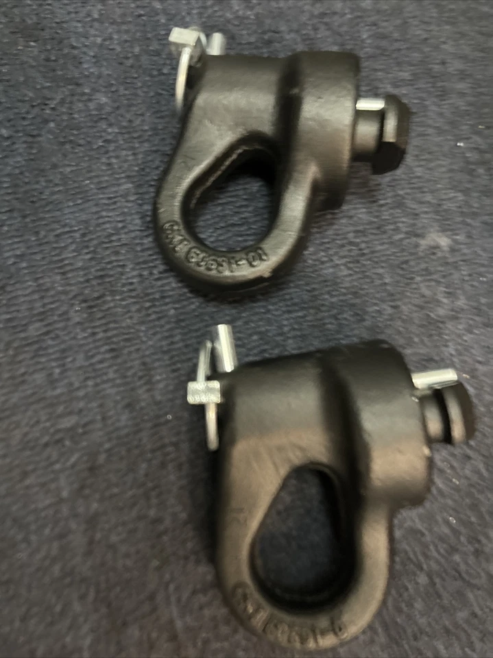 Sistema de disco Curt OEM cuello de ganso enganche anclajes de cadena de seguridad 38K #60691 Foto 2 de 4