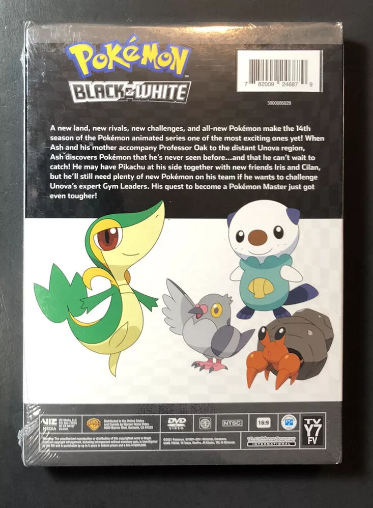 Pokemon Black and White DVD Set 1 (D)