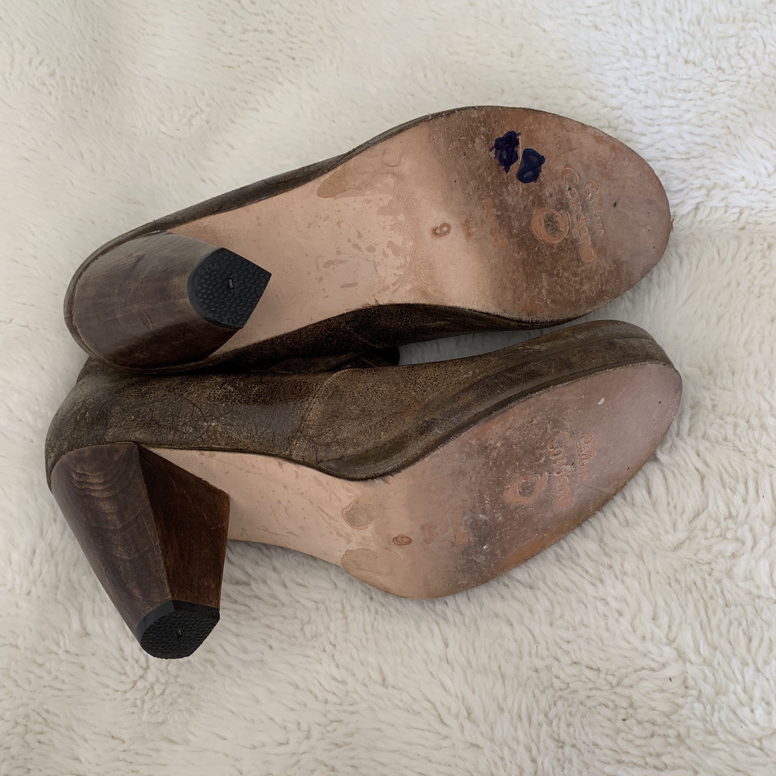 Colleen Cordero mujer Marrón Cuero Tacón Alto Botines para mujer Cordero Talla 9 eda6f1 Colleen Cordero mujer Marrón Cuero Tacón Alto Botines para mujer Cordero Talla 9 eda6f1