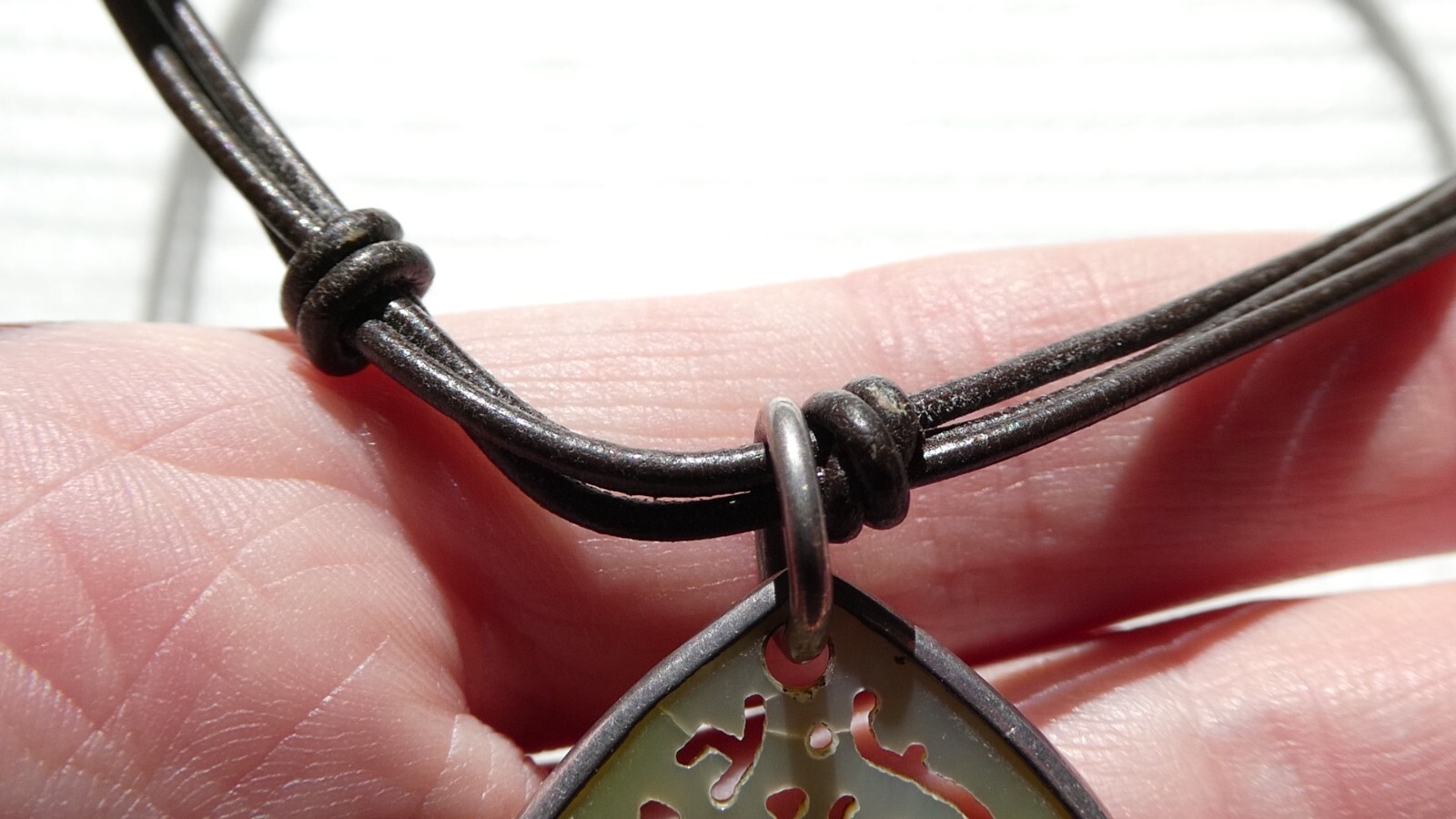 Silpada Sterling Silver Openwork Shell Pendant Ne… - image 16