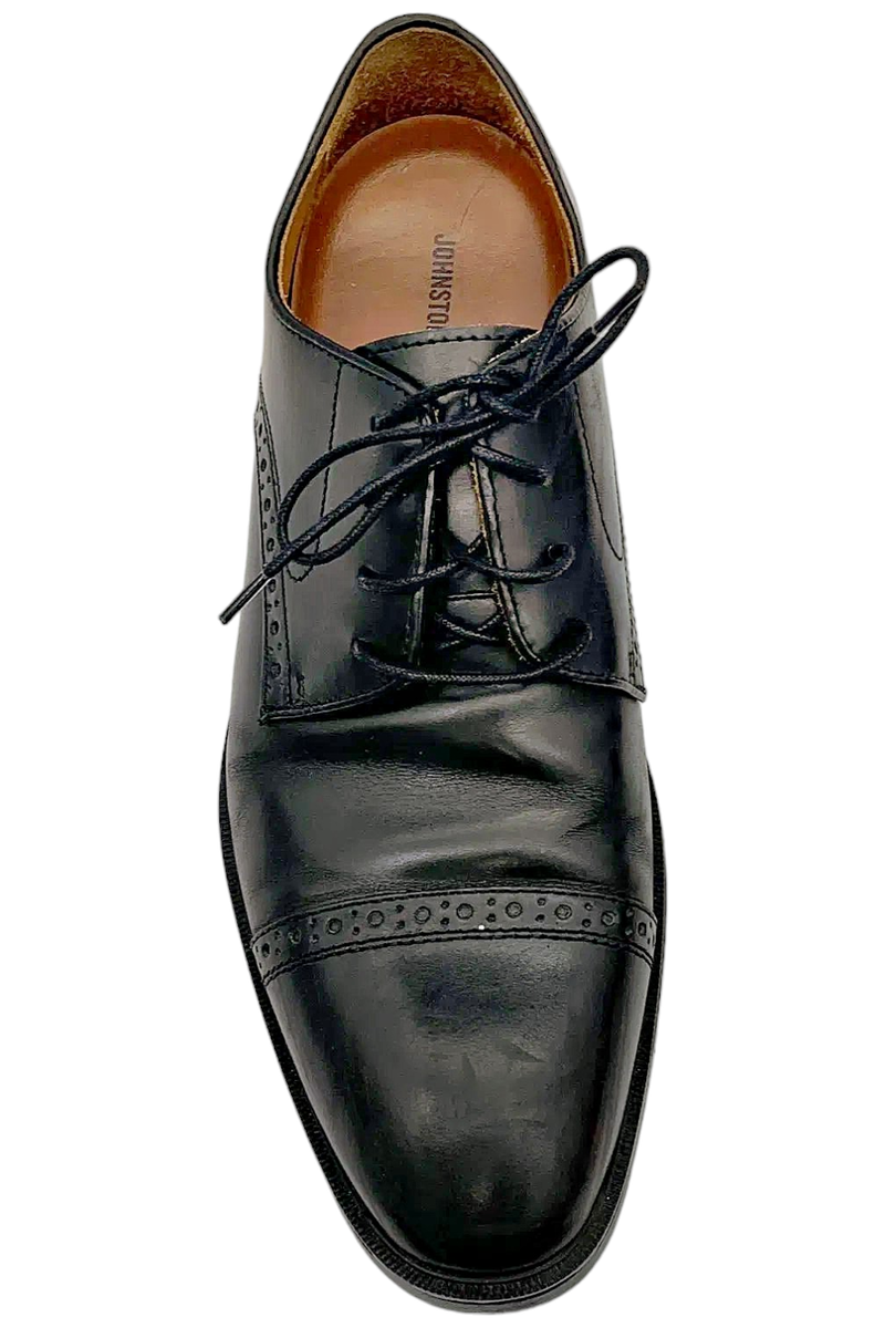 Johnston & Murphy Men\'s Ronan Cap Toe Oxford Shoes Size 13 Leather Made In Italy Johnston & Murphy Ronan Cap Toe - FREE Shipping & FREE  main image 4