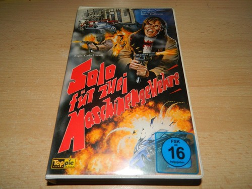 TOPPIC - Solo für 2 Maschinengewehre aka FEUERTANZ - Gian Maria Volonte - VHS - 第 1/1 張圖片
