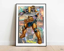 Thanos - Marvel - Avenger - Superhero Wall Digital Art Poster Decor 