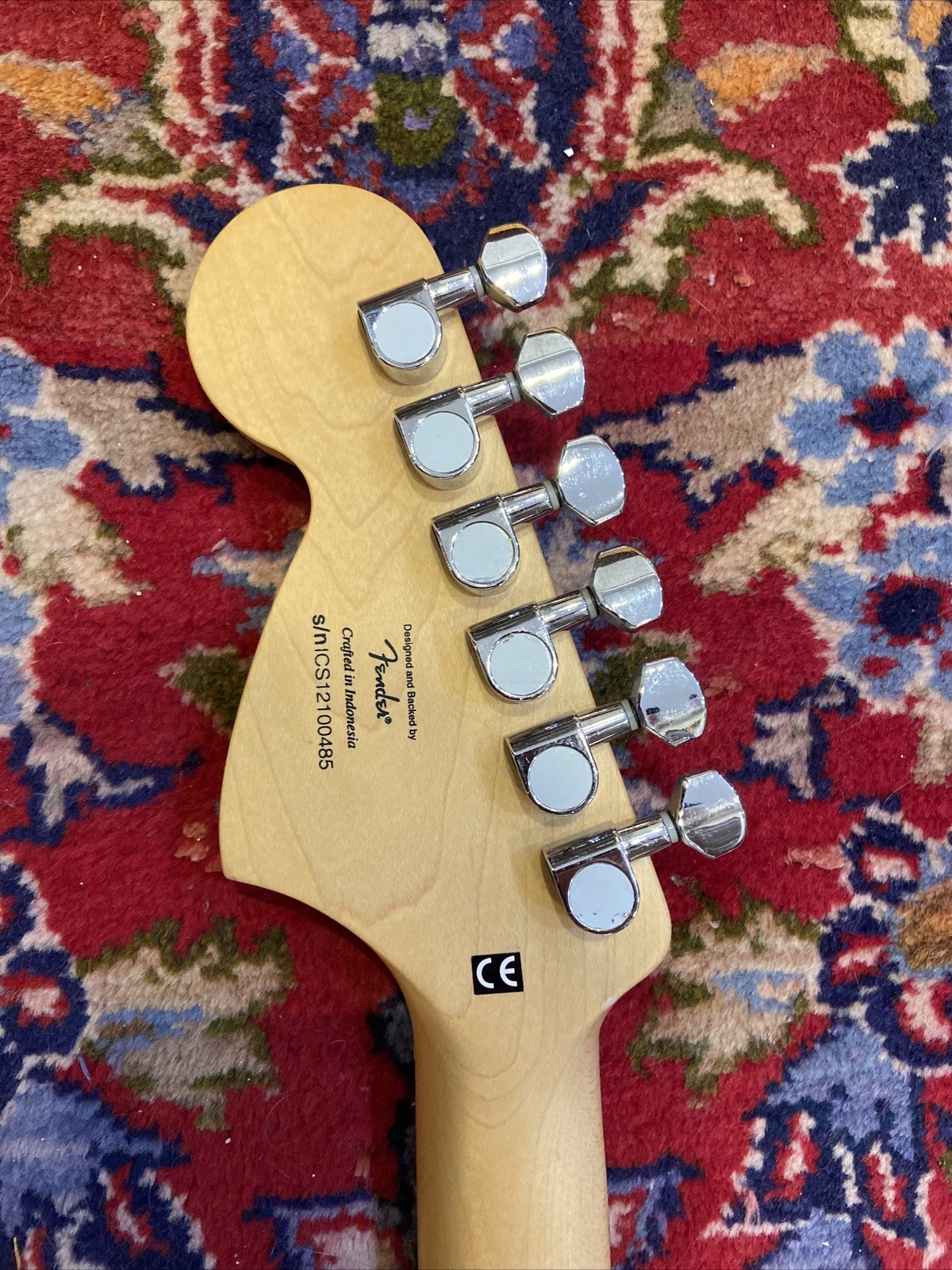 Fender Squier Strat Electric Guitar, With Whammy Bar, Used eBay