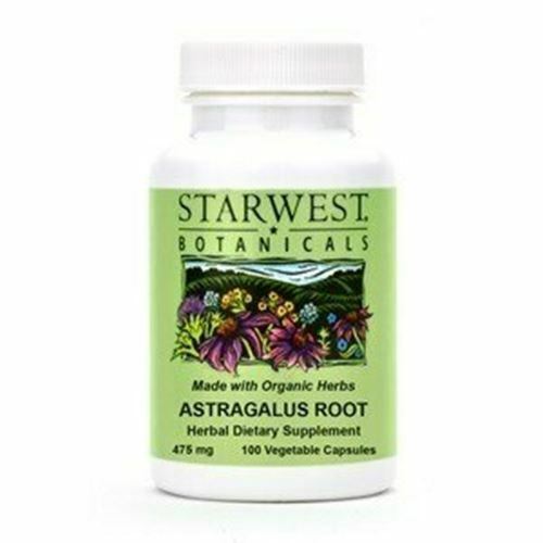 Starwest Astragalus Root 100 caps Immune & Respiratory Support