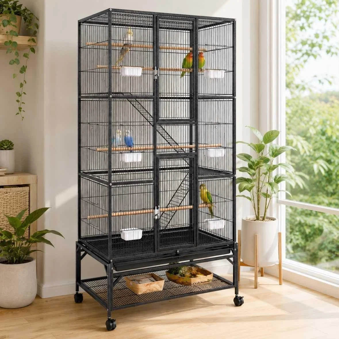 木质鸟笼| eBay